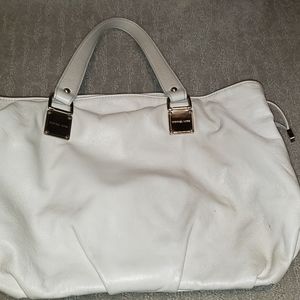 Michael Kors white shoulder bag